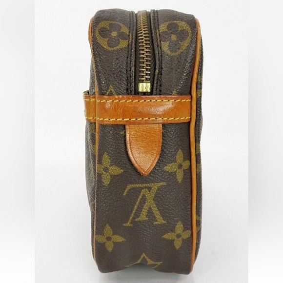 Louis Vuitton Monogram Toiletry Bag in Brown and Gold - Picture 4 of 13